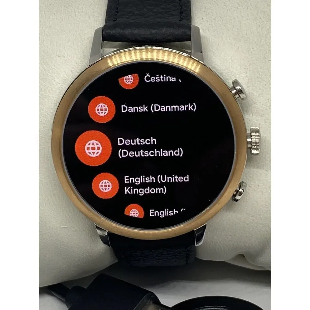 Fossil Gen 4 Authentic Digital Dial Smart Watch Custom Band FTW6016 DC150